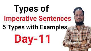 Types of Imperative Sentences| Day- 11 |English with Aqeel
