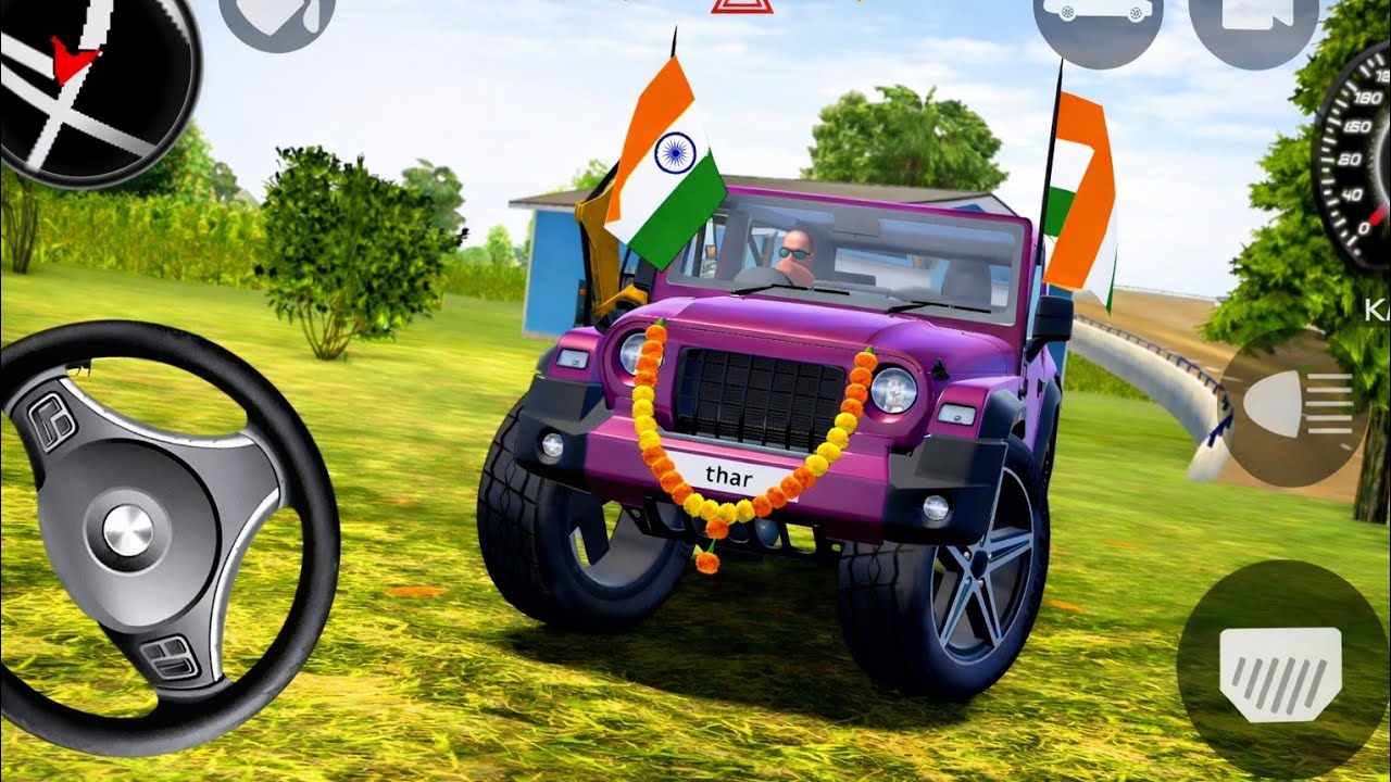Modified Mahindra Thar😈Games:Indian Green Thar (Gadi Wala Games) Car Game Android Game - #2025
