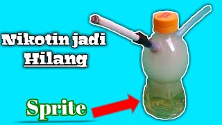 Dengan cara ini NIKOTIN HILANG | cara membuat alat penghilang nikotin