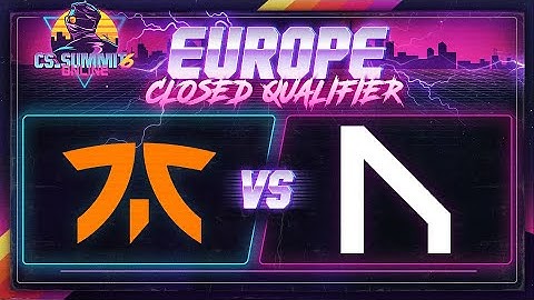 Fnatic vs Nordavind (Mirage) - cs_summit 6 Online: EU Closed Qualifiers - Game 1