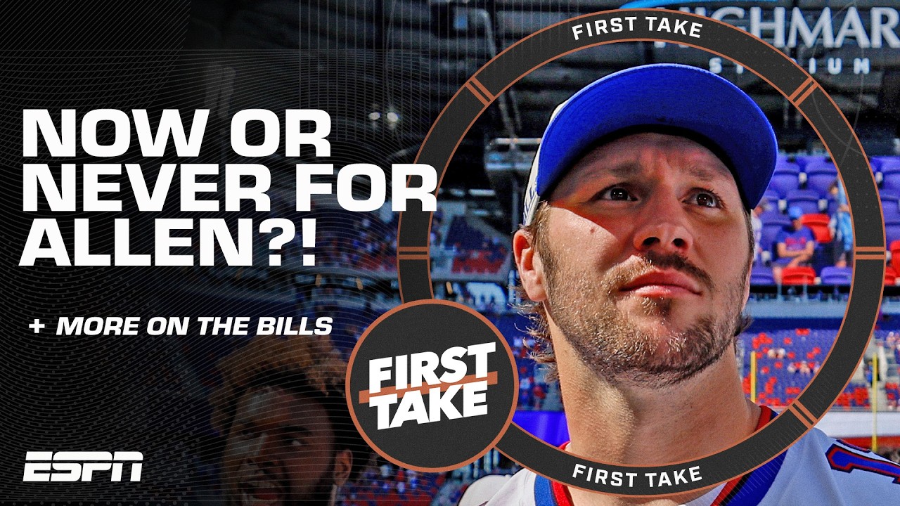 Dan Orlovsky BELIEVES this is ‘THE BEST roster’ Josh Allen has ever had?! | First Take