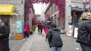 Old Montreal - Walking Tour 2022 4K