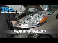 How To Replace Headlights 2004-10 Toyota Sienna