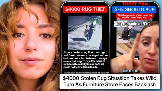 $4000 Stolen Rug Situation Takes Wild Turn As Furniture Store Faces Backlash