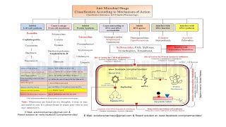 Antibiotics -Classification According to Mechanism of Action (HINDI) GPAT-NIPER- Pharmacist, DI Exam