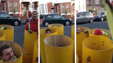Builders Recreate Whack-A-Mole Game
