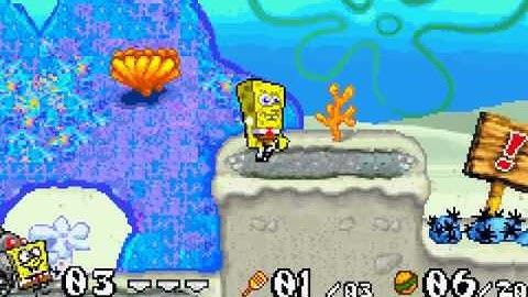 Battle for Bikini Bottom (GBA): When Robots Attack in 1:15