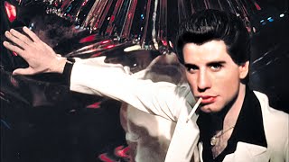 Saturday Night Fever - Gorczka Sobotniej Nocy - 1977 - trailer music -  Bee Gees- Stayin Alive