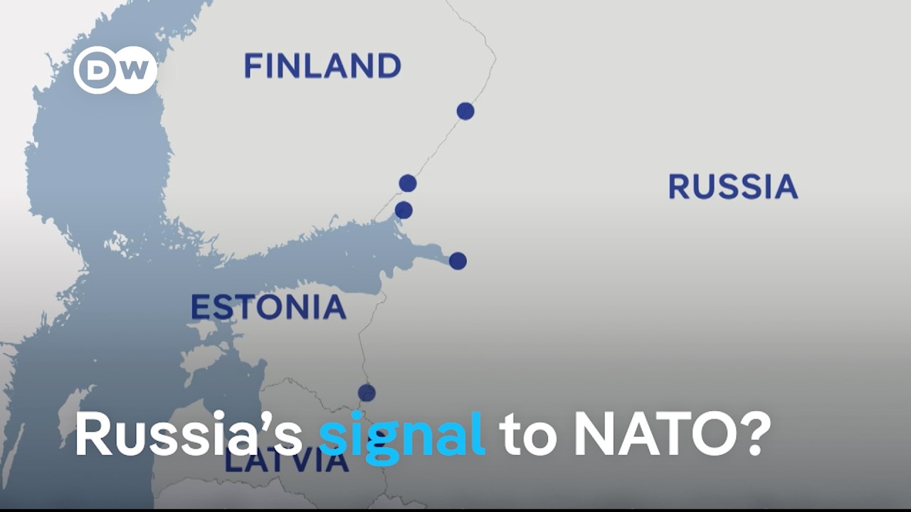 Russia Closes Border Rail Crossings Amid Baltic Tensions