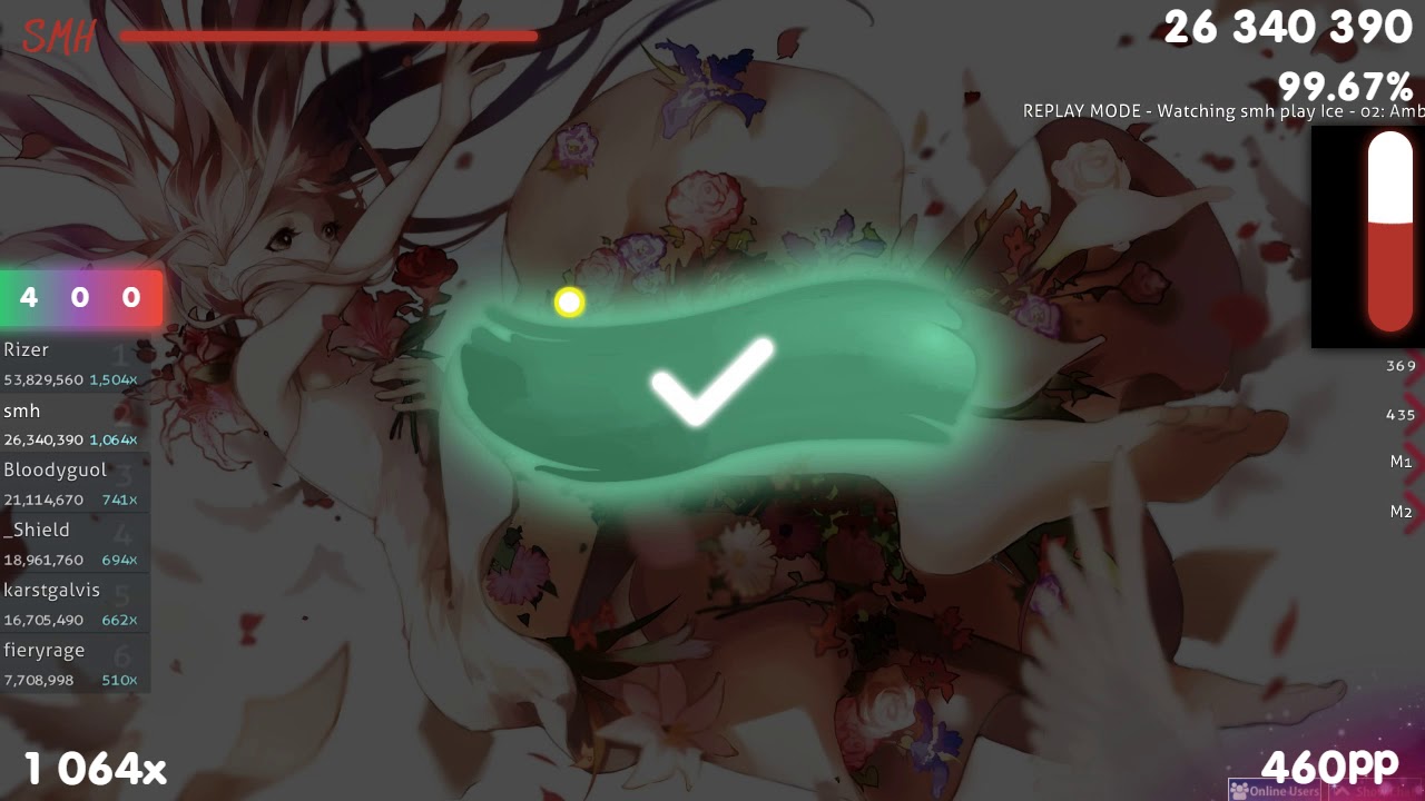 smh | Ice - 02: Amber Wishes [Happy Birthday!] 99.26% {#1 621pp FC} - osu!