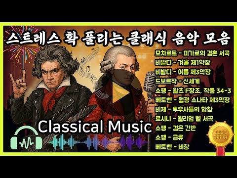 Stress Relief With Energetic Classical Music Exciting Classical Music