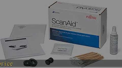 Fujitsu Genuine ScanAid Kit, Cleaning Supplies & Replacement Parts, fi-7140 fi-7240 fi-7160 fi-7260