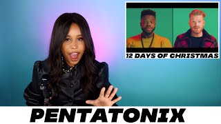 Music School Graduate Reacts to Pentatonix 12 Days of Christmas [OFFICIAL VIDEO]