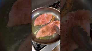 How to pan sear chicken #chicken #chickenbreasts #cooking