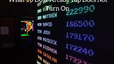 What To Do If Arcade 1up Does Not Turn On?