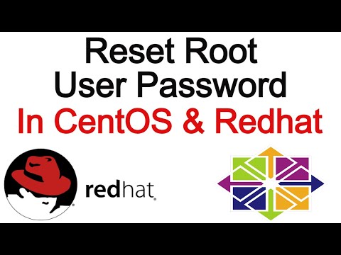 reset root user password in CentOS 7 | reset root password in centos and redhat linux