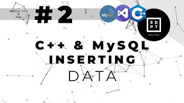 Visual C++ & MySQL #2: INSERTING Data | INSERT INTO | Parameter | C++ Database | Filipino | Tagalog