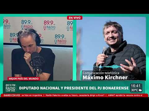 Máximo Kirchner sobre la Ley Omnibus: "Gobierna Mauricio Macri"