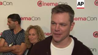 At CinemaCon, Matt Damon and director Alexander Payne say they hope for big things from their movie