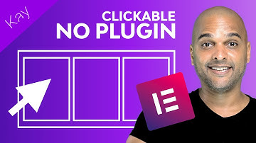 Make Column Clickable Elementor Pro + Sections + NO PLUGIN