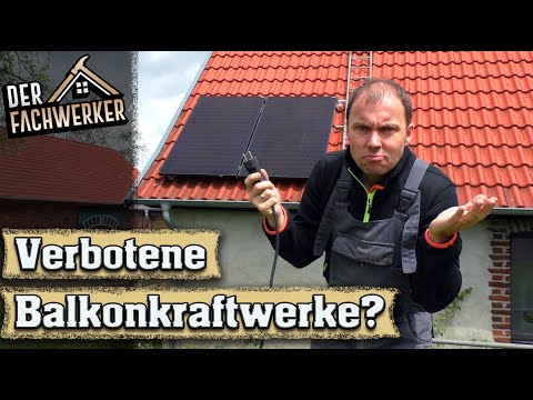 Balkonkraftwerke mit Schukostecker - Verboten? Gefährlich? ENDGÜLTIG geklärt (mit Selbstversuch!)