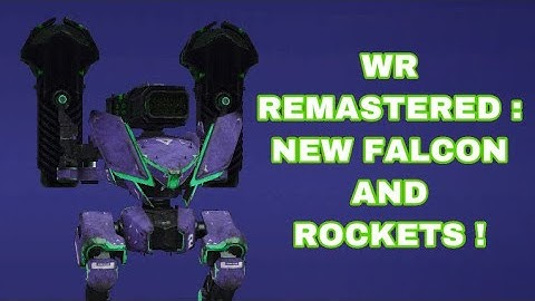 War Robots Remastered : New Falcon & Rockets test ! 🔥