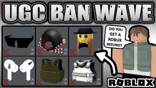 Roblox just CONTENT DELETED this ugc item why? 