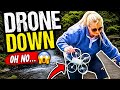 My Drone Crashed Into a Waterfall… 😳 | Family Adventure in Ireland 🐾🐶