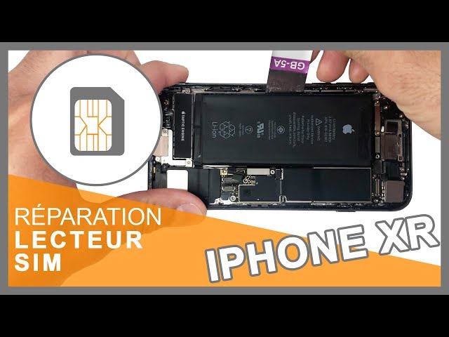 Lecteur Carte SIM iPhone XR