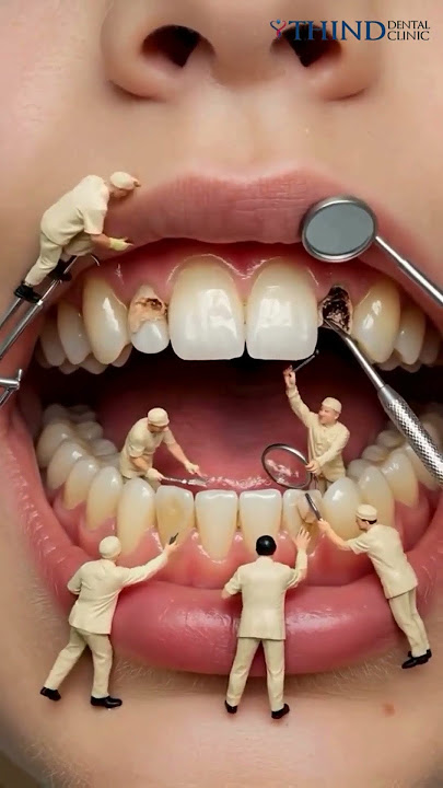 Tiny tools, expert hands, magical smiles! Welcome to the miniature world of Thind Dental Clinic. 🦷✨