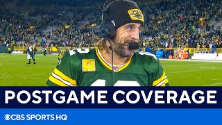 Packers QB Aaron Rodgers after win: 'We want things to come through Lambeau'
