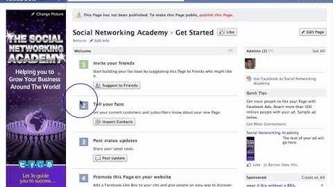 Facebook Iframes Fan Page - Customizing a Facebook Page with Applications (Video 10)