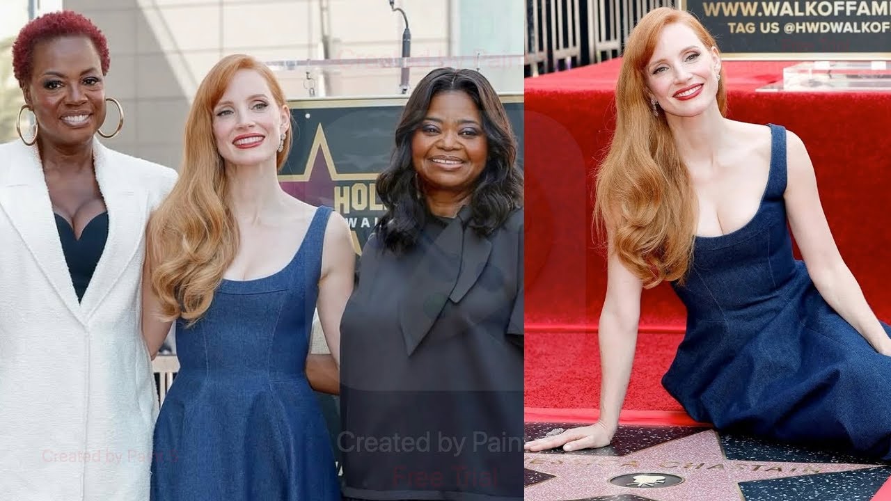 Viola Davis, Octavia Spencer 'Help' Unveil Jessica Chastain's Star