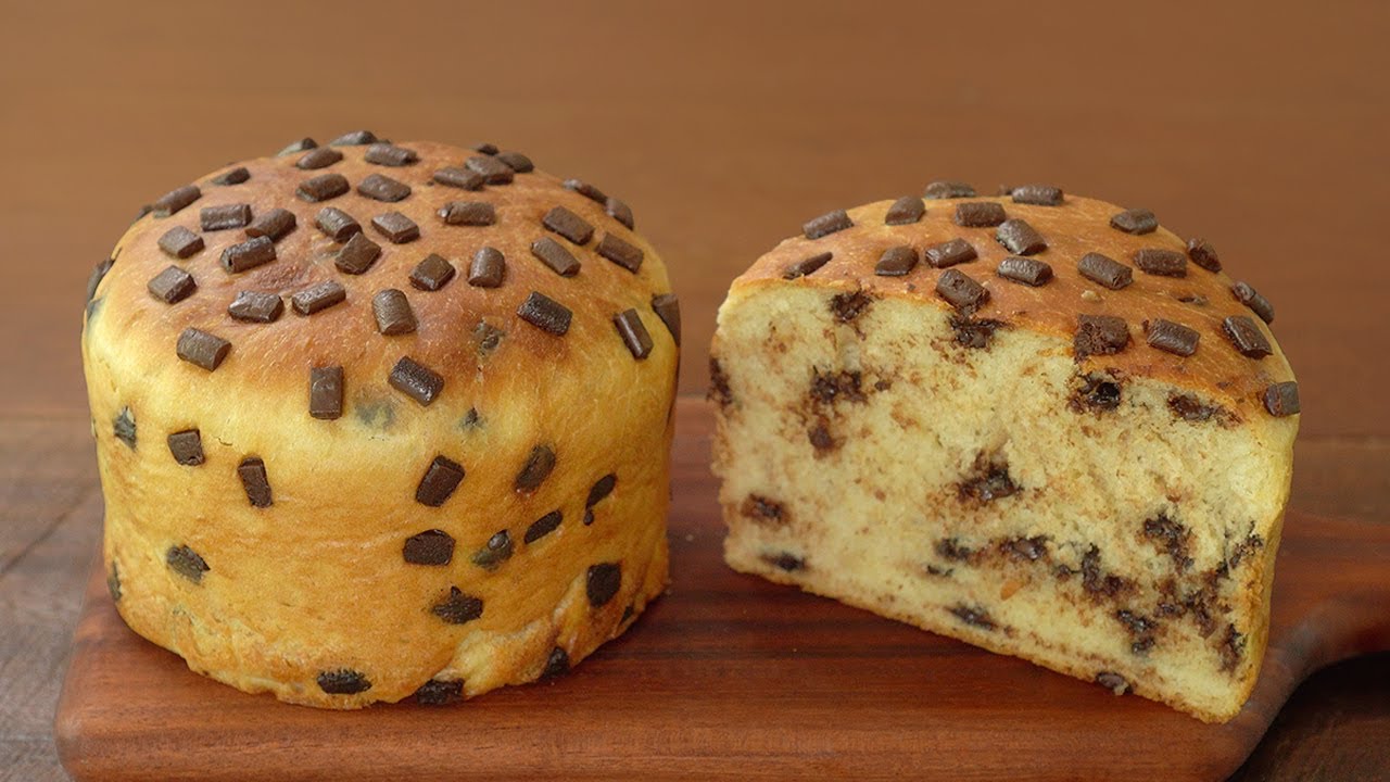 ⁣세상쉬운 무반죽 촉촉 초코칩빵 만들기 :: 폭신폭신 정말 맛나요 :: 초보도가능 :: Chocolate Chip Bread :: No-knead Bread :: Easy Bread