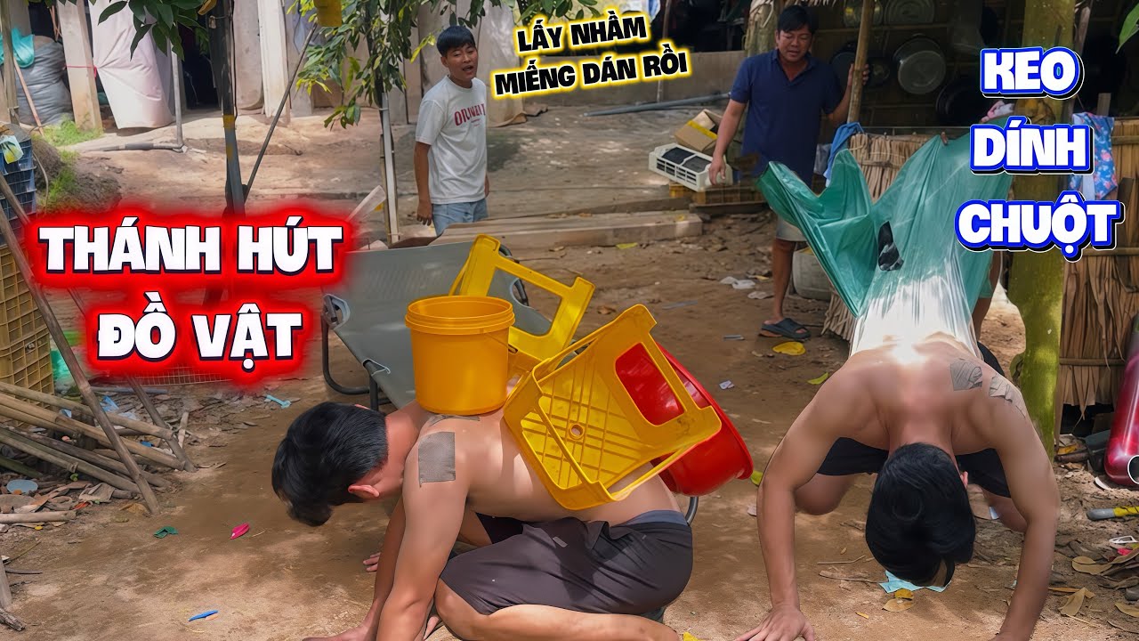 Minh sây nhức lưng nhờ đồng đội lấy miếng dán lưng ai ngờ lấy nhầm keo dán chuột  | HoàiPhong TV