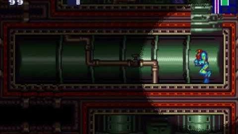 Metroid Fusion (GBA) Playthrough Part 01 - Exploring the Main Deck