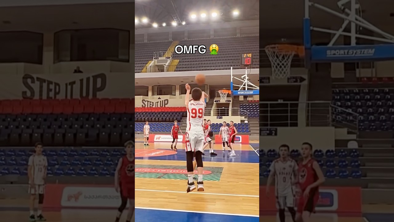 TUFFFFFFF 😮‍💨 (via @m_u_k_h_b_e/IG) #basketball #georgia #spongebobsquarepants #highlight #shorts