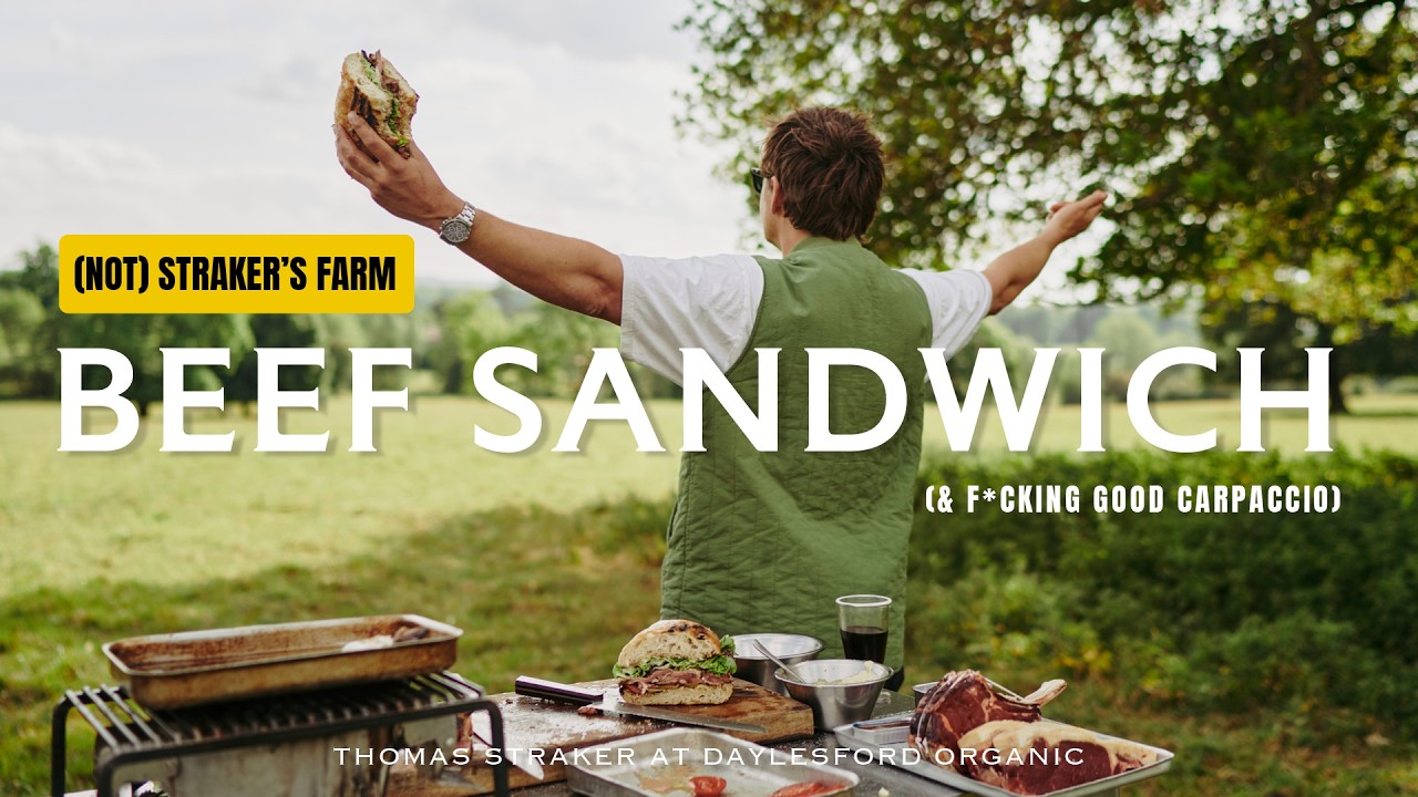 Farm to Table: Beef Carpaccio & The Ultimate Steak Sandwich | May at Daylesford