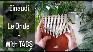 Einaudi: Le Onde - 34 key kalimba cover with Tabs