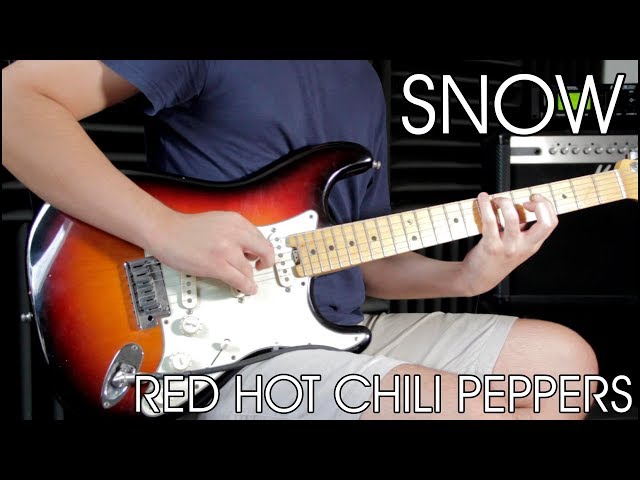 Red Hot Chili Peppers - Snow - Guitar Cover class=