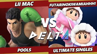 Delta 7.5 - Lii Mac (Little Mac) Vs. FutarinoKiwamiAhhh! (Ice Climbers) Smash Ultimate - SSBU
