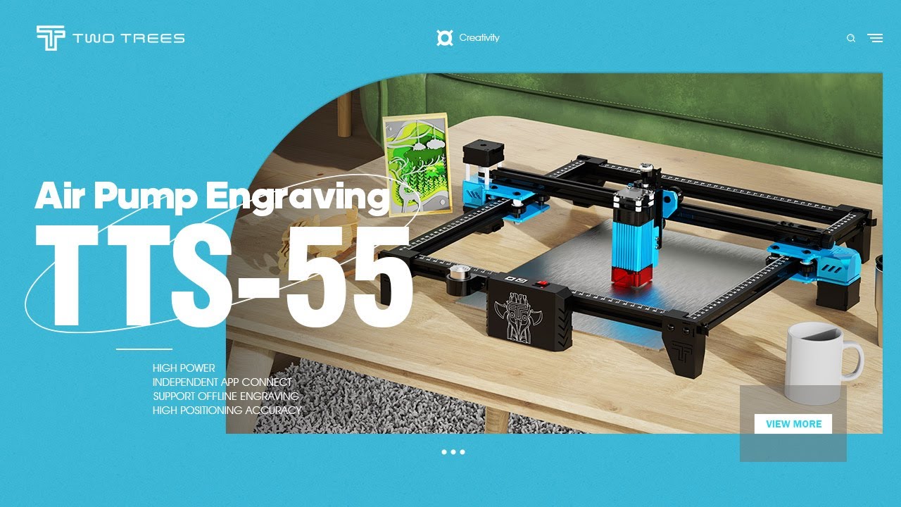 TTS-55 | Air Pump Engraving - YouTube