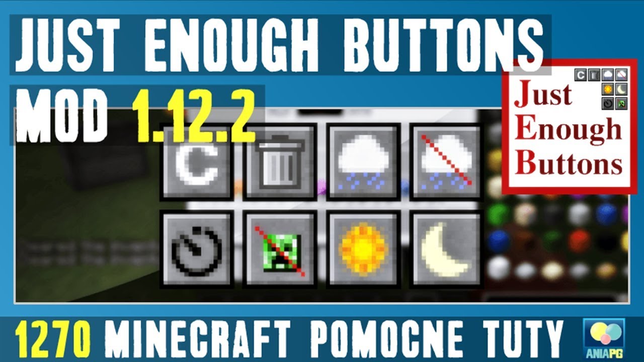 Just Enough Buttons 1.12.2 [JEB] - Jak zainstalować mody - PL ...