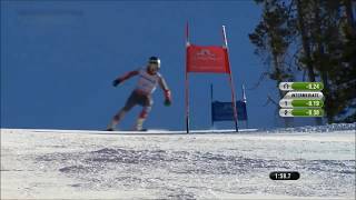 Ted Ligety, giant slalom in slow motion alpine skiing