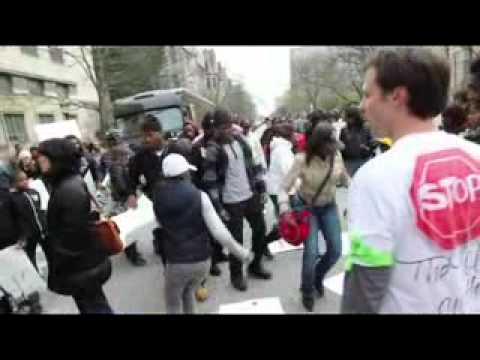Chicago Tribune footage of Trauma Center Protest at UCMC 4/21/11