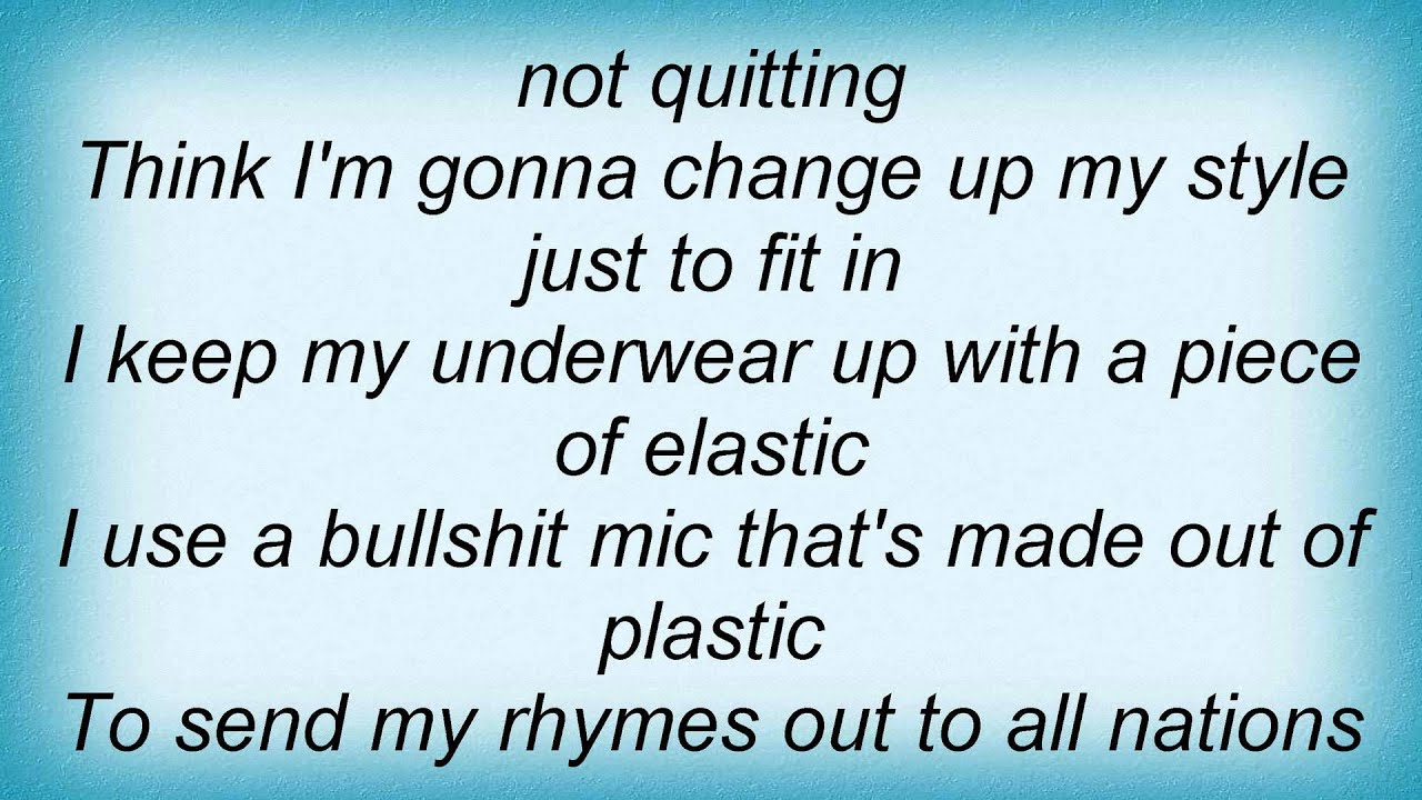 Beastie Boys Sure Shot Lyrics YouTube