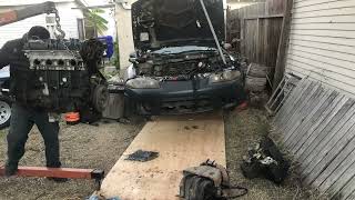 Mitsubishi Eclipse RS 98 - time reel for engine rebuilt and first startup in 8 years