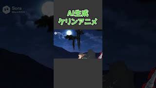 sora2で生成したケリンのアニメ① #shorts #vtuber #アニメ