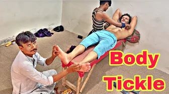 ASMR : FULL BODY TICKLE THERAPY || Armpit or Feet 🦶