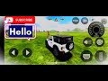 Dollar song Modified Mahindra black thar 👿 ll Indian bike game 🔥💫 power 💪 Thar #viralvideo #trending